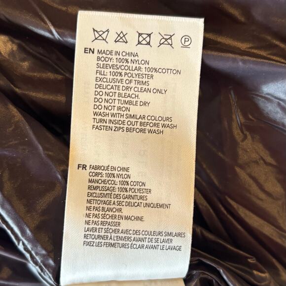 Varley Mayten Knit Puffer Jacket Long Winter Coat Black Womens Size Large - Picture 7 of 12